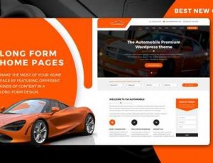 VW Automobile Pro v0.2 – WordPress主题