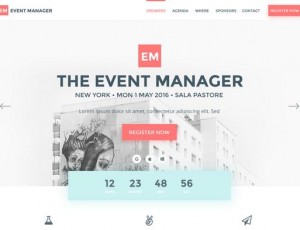 Conference Pro v2.0.8 – 会议WordPress主题