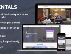 WP Rentals v2.2 – 预订住宿WordPress主题