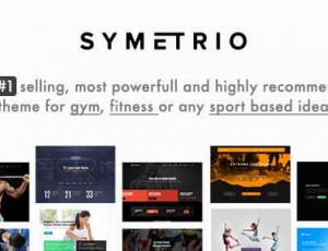 Symetrio v4.9.2 – 健身房和健身WordPress主题