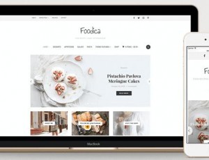 Foodica v2.4.2 – 食物/博客/杂志WordPress主题