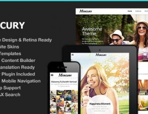 Mercury for Photography v2.0 – 摄影WordPress主题