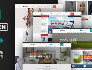 Caden v1.4.0 – 大型商店响应式WordPress主题