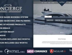 Concierge v1.0.6 – 豪华生活方式服务主题