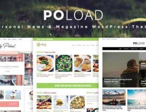 POLOAD v1.2 – 时尚美食博客WordPress主题