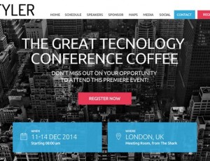 tyler v1.6.27 – WordPress会议和活动主题