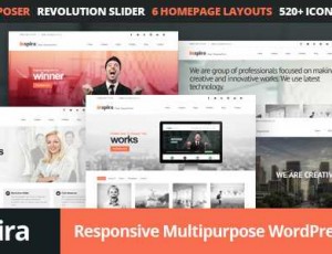 Inspira v1.4 – 响应式多用途WordPress主题