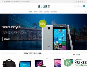 globe v1.2.2 – 高科技WordPress电子商务主题