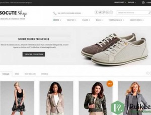 Socute 1.6.4 – 多用途电子商务WordPress主题