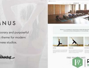 Somnus v1.0.9 – 瑜伽和健身室WordPress主题