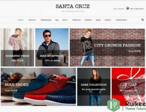 Santa Cruz v1.4.0 – 新的高级电子商务WordPress主题