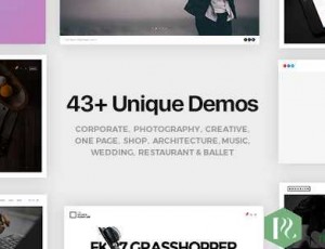 FatMoon v1.6.4 – 创意与摄影WordPress多用途主题
