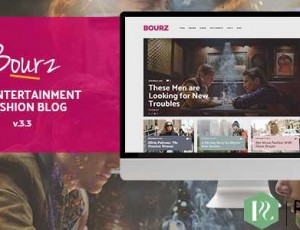 Bourz v7.0.2 – 生活，娱乐和时尚博客主题