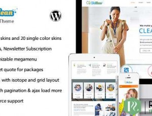 We Clean v1.8 – 清洁商业WordPress主题