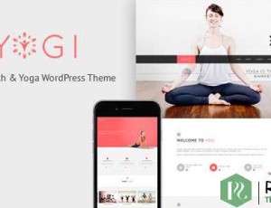 yogi v3.7.6 – 健康美容和瑜伽WordPress主题