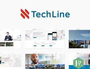 TechLine v1.4.5 – Web服务和商业WordPress主题