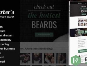 barber v1.7 – 理发店和发廊WordPress主题