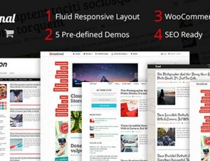 Sensational v3.1.3 – 全面响应和SEO优化杂志WP主题