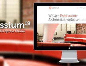 Potassium -响应一页WP主题