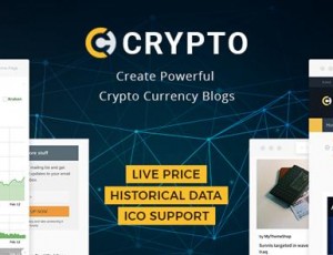 Crypto v1.1.1- 比特币和加密货币WordPress主题