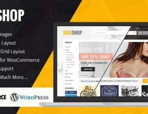 WooShop v1.2.4 – Premium WooCommerce WordPress主题