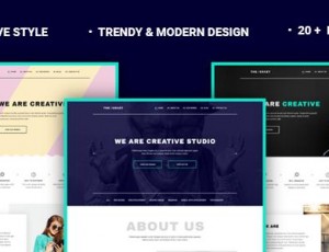 The Crazy v1.11 – 创意机构WP模板主题