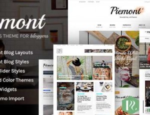Piemont v1.3 – 高级响应式WordPress博客主题