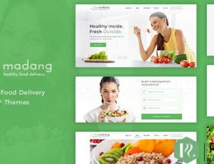 Madang v1.6.9- 健康食品交付营养WordPress主题