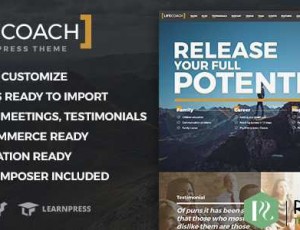 Life Coach v2.3.2- WordPress主题