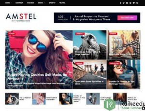 Amstel v1.0 – 响应式杂志WordPress主题