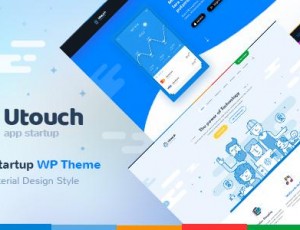 Utouch Startup v2.9.5 – 多用途商业和数字技术的WordPress主题