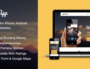 CleanApp v1.1.0 – 完美的移动应用程序WordPress主题