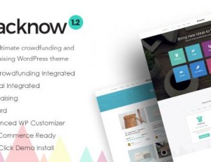 Backnow v2.4 – 众筹和筹款主题