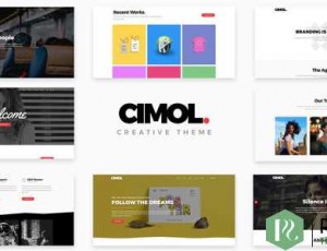Cimol v1.3 – 响应式单页和多页组合主题