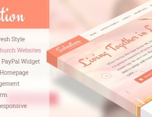 salvation v1.2.0 – Resposnive教会WordPress主题
