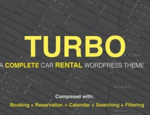 Turbo v6.0.6- 汽车租赁系统WordPress主题