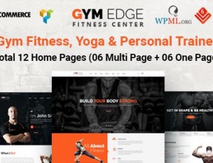GymEdge v4.2.3 – 健身房健身WordPress主题