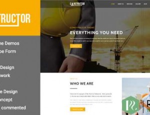 constructor v1.1 – 优质施工WordPress主题