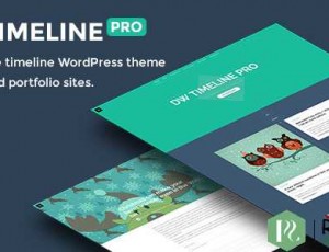 DW Timeline Pro v1.1.1 – 反应时间轴WordPress主题
