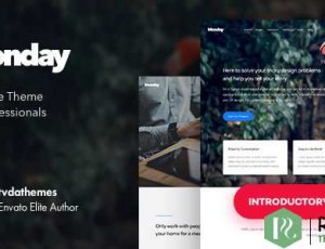 monday v1.0 – 创意多用途WordPress主题