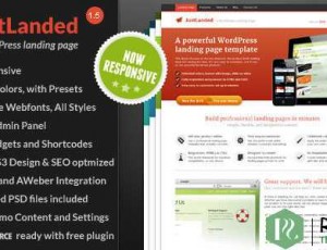 JustLanded v1.7.0 – WordPress着陆页
