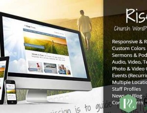 risen v2.5 – 教会WordPress主题