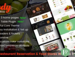 Foody v1.5.0 – 餐厅预订和食品店主题