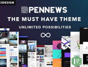 PenNews v6.6.1 – 新闻/杂志/商业/投资组合/ Landing AMP WordPress主题