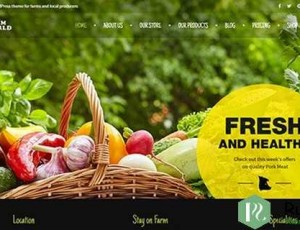 FarmWorld v1.33 – 食品与农业WordPress主题