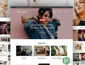 Mariann v1.0 – 女人博客WordPress主题