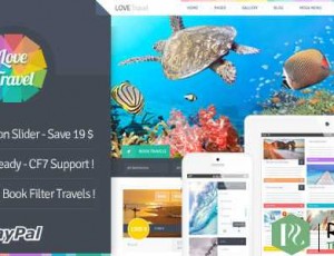Love Travel v4.1 – 创意旅行社WordPress主题