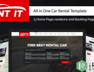 Rentit v1.8.5 – 汽车/自行车/汽车租赁WordPress主题