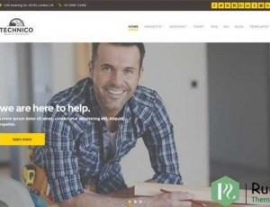 Technico v1.2.1 – 建设WordPress主题