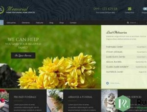 memorial v1.50 – 葬礼WordPress主题